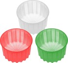 Cheese Making Mold - Plastic Ricotta Basket 3 Pcs - Form Mold For Feta  Camem   