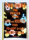 The Cure Prayer Tour Original 9 8 1989 Concert Poster   Dodger Stadium Show