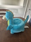 New Stuffed Blue Dragon Toddler Rare Chair - Plush Stuffed Animal