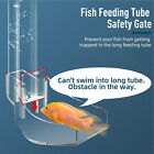 Shrimp Feeding Tube Bowl Fish Tank Food Feeder Aquarium Clear Acrylic Dish Tray