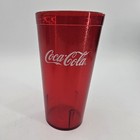 Lot Of 6 20 Oz Red Coca Cola Pizza Hut Plastic Restaurant Soda Cup Carlisle 5220
