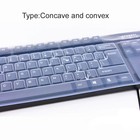 Universal Transparent Silicone Keyboard Cover Protector Skin For Pc Desktop Us
