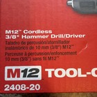 Milwaukee M12    3 8    Hammer Drill Power Drill 