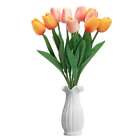 10x Artificial Tulips Flower Latex Real Touch Bridal Bouquet Wedding Home Decor