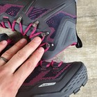 Mammut Ducan High Gtx Womens Boots Sz 7 5 Phantom Dark Pink Leather Hiking Boots