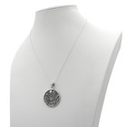 Tetragrammaton Pendant 925 Sterling Silver Necklace 20  - Pentagram Amulet