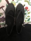 Capezio Jr  Footlight Character Shoe Black  Size 5 5  Leather Sole
