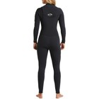 Billabong Synergy Natural 4 3mm Chest Zip Womens S Night Fall New Abjw100209