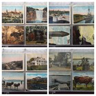 Large Early 1900s Postcard Collection Mostly Us In Two Albums  579 Postcards 