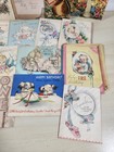 Vintage 1930s-1940s Baby Boy Girl Children 55 Pcs Paper Crafting Scrapbooking