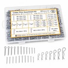600 Pcs Stainless Steel Cotter Pin Assortment Kit - Durable Hardware Fasteners