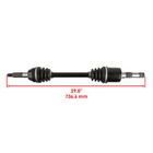 Rear Left And Right Cv Joint Axles For Polaris Ranger 500 2x4 4x4 2005-2007