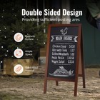 Uimoso 20 x40  Wooden A-frame Chalkboard Easel For Menus  Signs  And Events