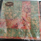 Lot Of 2 Caspari Christmas 20 Pack Triple Ply Napkins Red Gold Green Renaissance