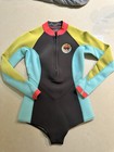 Billabong Spring Wetsuit Surf Capsule Ladies Size 6 - 2mm  Long Sleeve Shorty