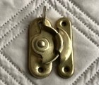 Vintage Window Sash Lock And Keeper Brass Plated