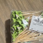 200pcs 4 7in Wood Martini Cocktail Picks Toothpicks Green natural X004whrbaz