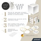 White Wedding Card Box - Cards Stickers   Large Box Slot  Gift Card Box For W   