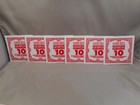 6 Pack  Ernie Ball 10ga  010  Plain Steel String For Electric Or Acoustic Guitar