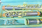 Vintage  Conn elkhart Indiana Clarinet And Case