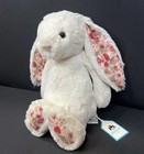 New Jellycat  medium blossom Creambunny    berry    Original Bmp3ms Brand New