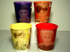 One Direction 1d Reusable Plastic Cups Collectible New Liam Niall Louis Zayne