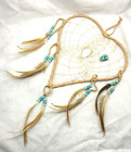 Native American Heart Dream Catcher  9 5 X 8 5  Turquoise  Cherokee  Coa  Dc28