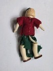 Vintage Dollhouse Miniature Celluloid Wired Poseable Girl Doll 3 25 