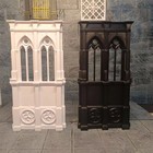 1 12 Scale Dollhouse Miniatures Royal Palace Door Windows Unpainted Building