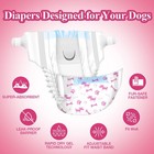 Dono Disposable Dog Diapers Female  Super Absorbent Doggie Diaper  Rapid-dry Gel