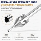 Hair Transplant Ertip Fue Punch Serrated Stainless Steel 316 Premium Quality