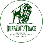 Buffalo Trace Kentucky Straight Whiskey Custom Stencil Two Piece 16  Diameter