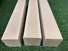Pack Of 3  Basswood Carving Wood Blocks Craft Turning Wood Blank 2  X 2  X 12 
