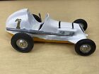 Rare Tether Car 1950 s Roy Cox Thimble Drome Champion   7 White   Yellow