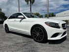 2019 Mercedes-benz C-class   Polar White   Apple Carplay   Luxury Tech - We Ship