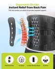 Back Brace Lumbar Support 7 Stays