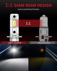 Lasfit H3 Led Fog Light Bulb Conversion Kit Super Bright White Drl Lamp 6000k