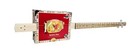 Complete Diy 3-string Fretted Cigar Box Guitar Kit With Neck - Includes Acous   