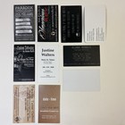 Lot Of 10 Tattoo Artist Business Cards Flash Art Promo Collectibles Ephemera