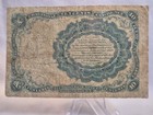 Civil War Era Fractional Currency 10 Cents G-vg Us Note