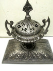 Antique  Cast Iron Parlor Wood Stove Finial Topper