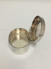 Vintage Sterling Silver Taxco Th-12 Mexico Oval Pill Box