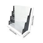 Acrylic Trading Card Display Stand Holder For Sports Baseball Trading Game Card