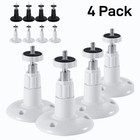 4 Pack 360   Adjustable Mount For Arlo Pro Security Camera Flexible Bracket