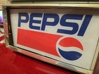 Vintage Pepsi Advertising Wall Clock 12  X 18  Working