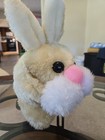 Vintage 1979 Dan Dee Imports Easter Bunny Plush Yellow White Chubby Cheeks 70s