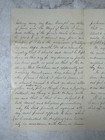 1883 Handwritten Letter Harrison Oh Grief Religious Persecution Medical Practice