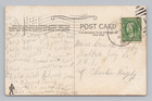 Cat Postcard Kitten Little Angel Face   1909