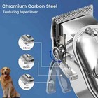 Professional Pet Hair Clipper Low Noise Dog Cat Grooming Rechargeable Trimmer 