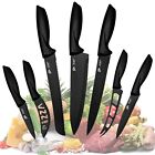7 Piece Kitchen Knife Set Stainless Steel Ultra Sharp Steak Cooking Chef Knives